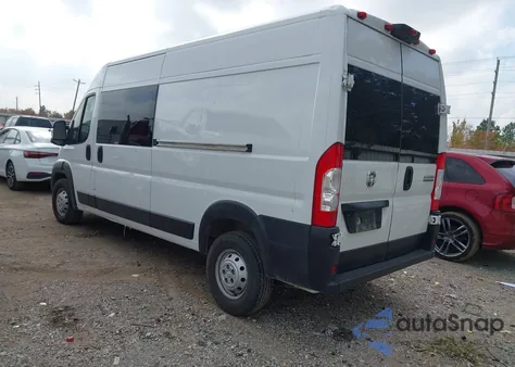 2023 Ram Promaster 2500 High Roof 159 Wb z USA, uszkodzony, nr VIN 3C6LRVDG9PE554038